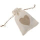 thumbnail image 3 of 10 unids arpillera yute bolsa de lazo bolsas de regalo saco banquete de boda favores Beige, 3 of 5