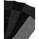 thumbnail image 5 of Calcetines de vestir Calvin Klein, mezcla de algodón suave, 4 unidades, para hombre, color negro y g, 5 of 7