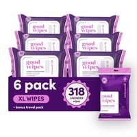 Toallitas Húmedas Desechables Goodwipes Xl 318 Lavanda Vitamina E Aloe
