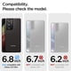 thumbnail image 2 of Funda Spigen Liquid Air para el Galaxy S21 Ultra 5G, color negro mate, 2 of 8
