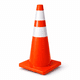 thumbnail image 1 of Cono De Seguridad 36 Pulgadas Doble Cinta Reflectante Pvc, 1 of 4