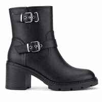 Botin Negro Mujer Casual Chalada Treni