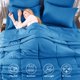 thumbnail image 2 of Juego de Edredón CozyLux 7 piezas para cama doble, azul real, 2 of 9