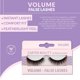 thumbnail image 3 of False Lashes Carter Beauty Volume para mujer, 1 par, 3 of 4