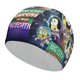 thumbnail image 1 of Los Green en la gran ciudad Gorro de Natación de Licra, Gorro de Baño de Tela Cómoda, Gorro Elástico Antideslizante para Hombres, Mujeres y Niños, 1 of 6