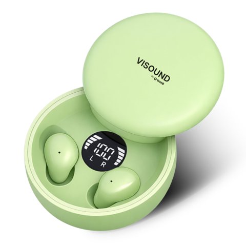 Audífonos Visound Vionb Inalámbricos Bt 5.4 Ipx5 Verde