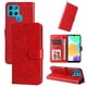 thumbnail image 4 of Funda tipo cartera FOXDOCK para Infinix Smart 6 , diseño girasol en relieve, cuero PU, cierre magnético, soporte y tarjetero, 4 of 5