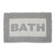 thumbnail image 1 of REGALWOVEN Alfombra de Baño de Waffle, Alfombras de Baño Boho Antideslizantes Lavables Absorbentes Decoración de Baño de Granja para Ducha, Tina y Lavabo Gris Blanco 30" x 18", 1 of 6