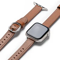 Correa Cuero Ringke Para Apple Watch 38/40/41/42Mm One Slim Café