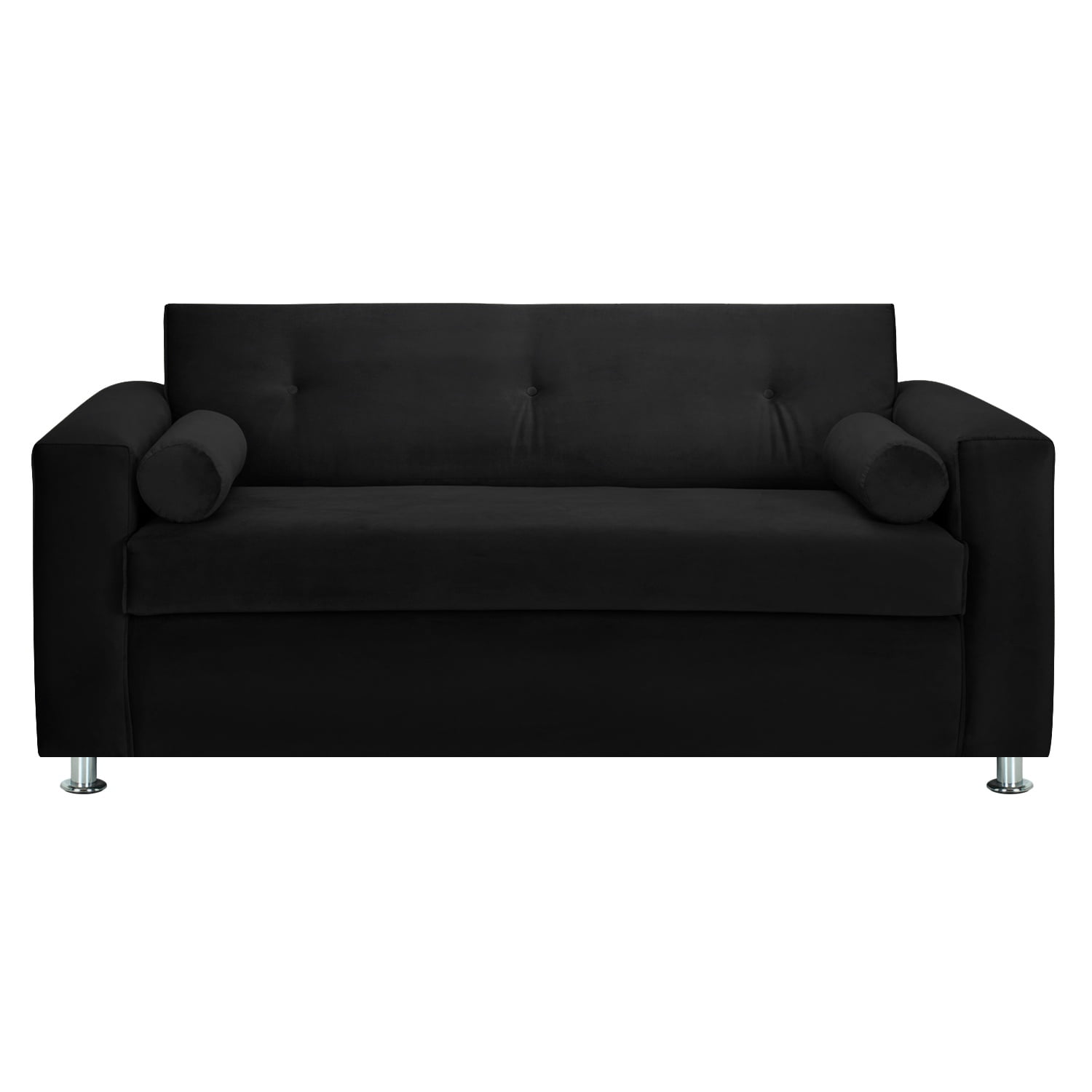 Bodevir - Sofa Vivo 3c Felpa 12 Negro