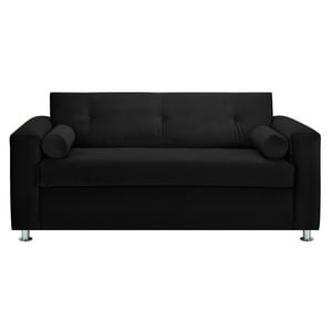 Bodevir - Sofa Vivo 3C Felpa 12 Negro