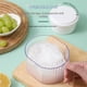 thumbnail image 3 of Máquina de hielo afeitada, máquina de afeitar hielo manual Máquina de cono de nieve con caja de molde de hielo para cocina y picnic, máquina de lavandería, libre de BPA, 3 of 3