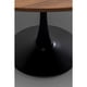 thumbnail image 3 of Comedor Mesa Tulip Wood Negra Con 4 Sillas Tulip Acolchada Negras, 3 of 4