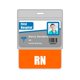 thumbnail image 3 of Soporte de Credencial Scrubs and Stuff LLC Extra Grande Naranja, 3 of 4