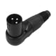 thumbnail image 5 of Conector De Cable Xlr En Ángulo Recto Para Altavoz Mezclador En Ángulo Recto Conector Xlr De 3 Pines, 5 of 5