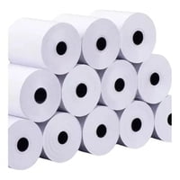 Finpay - 10 Rollos De Papel Térmico Pos 57Mmx40Mm 20 Mts Pack