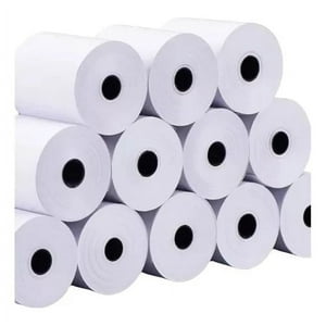 Finpay - 10 Rollos De Papel Térmico Pos 57Mmx40Mm 20 Mts Pack