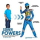 thumbnail image 2 of Disfraz de Power Rangers Azul para Niños. Traje con licencia oficial Blue Ranger Dino Char, 2 of 2