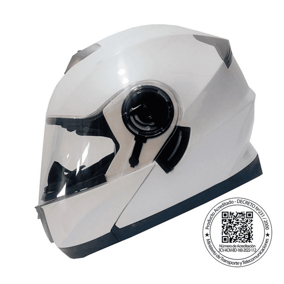 Casco Abatible GHB 160 Mono Blanco L
