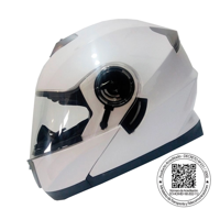 Casco Abatible Ghb 160 Mono Blanco L
