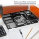 thumbnail image 3 of Set Organizador de Escritorio RAWILL 9 Piezas Negro, 3 of 3