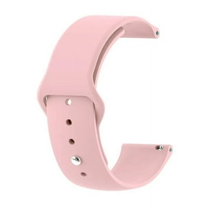 Genérico - Correa Sport Compatible Samsung Watch Active 1/2 Rosa Claro 20Mm