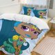 thumbnail image 2 of Shimmer And Shine Cartoon Bedding Sets Ultra Soft Skin-Friendly Duvet Cover 3 Piece, Cute Comforter Cover Bed Set for Boys Girls Kids, 2 of 5