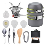 Novystor - Set De Utensilios De Cocina Para Camping - 16 Piezas.