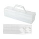 thumbnail image 3 of Estuche Para Guardar Joyas Con Asa Soporte Transparente Para Cosméticos Ligero, 3 of 5