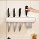 thumbnail image 2 of 1pc Knife Holder, Wall-mounted Household Utensils Rack, Knife Holder, Knife Hook, Integrated Storage Rack, Multi-functional Kitchen Knife Storage Rack, Kitchen Accessories, 2 of 3