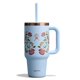 thumbnail image 1 of Vaso térmico de viaje Hydro Flask de 32 oz, azul floral, 1 of 8