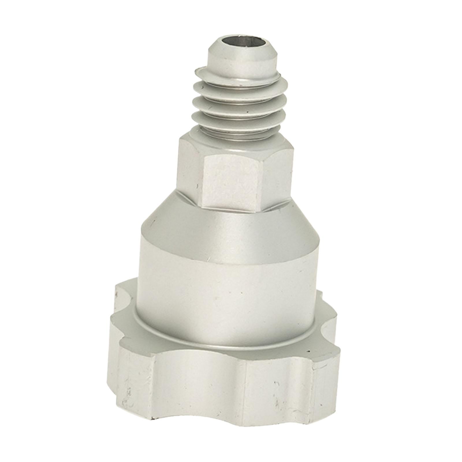Ioensy - Conector Adaptador De Copa De Pulverización, Pulverizadores De Pintura Artesanales Para Barcos, Herramienta Argent De 11mm Y 14 Hilos