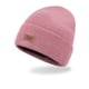 thumbnail image 1 of Gorro Levi's Classic, cálido, de punto polar para invierno, con forro polar, rosa, 1 of 6