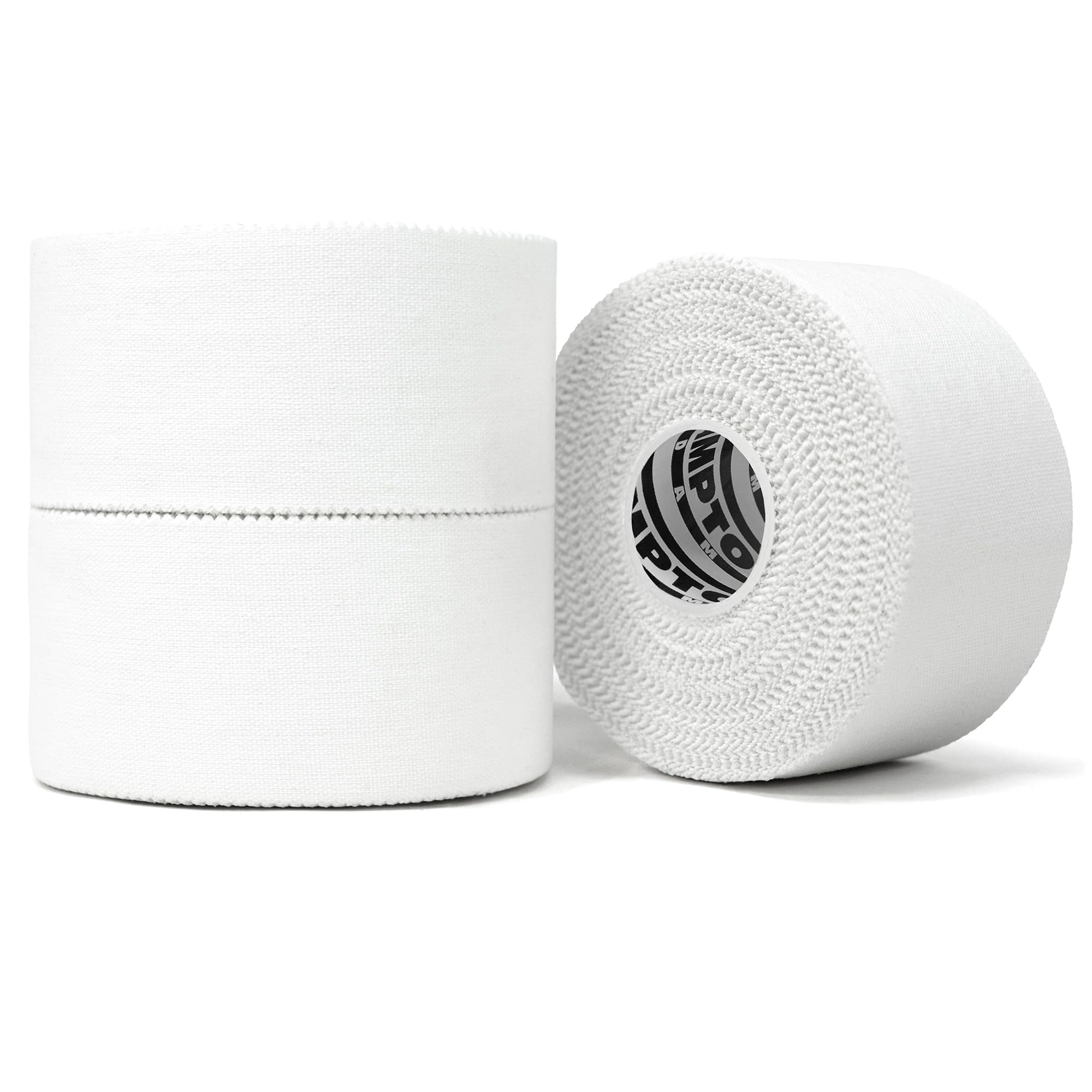 Cinta Adhesiva Deportiva Hampton Adams Original, Paquete De 3 Unidades, Color Blanco