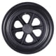 thumbnail image 1 of Rueda de repuesto para silla de ruedas de 12 pulgadas antideslizante suave Negro, 1 of 5