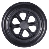 Magideal - Rueda De Repuesto Para Silla De Ruedas De 12 Pulgadas Antideslizante Suave Negro