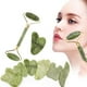 thumbnail image 3 of 2pcs/kit Gua Sha Massager For Face Care Jade Rollers Beauty Health Skin Scraping Chin Lifting Natural Stone Gouache Massage, 3 of 3