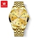 thumbnail image 1 of Reloj Dorado de Acero Inoxidable para Hombre Estilo Lujo y Deportivo para uso diario, 1 of 3