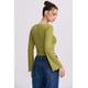 thumbnail image 3 of Polera Mujer Escote V Verde Agua, 3 of 4