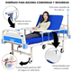 thumbnail image 4 of Catre Clinico Manual + Porta Suero + Colchon Color Blanco, 4 of 4