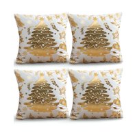 Genérico - Pack De 4 Fundas De Cojin Para Navidad M5