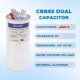 thumbnail image 2 of Condensador COOLWAY CBB65B/CBB65R/CBB65/CBB65A 45/5uF 370V/440V, 2 of 6