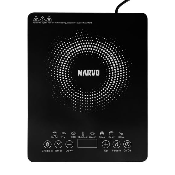 Placa De Inducción Portátil 2000W Marvo