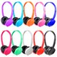 thumbnail image 1 of Auriculares MENGLALA para Niños, Paquete de 20, Con Cable 3.5mm, Multicolor, 1 of 7