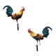thumbnail image 3 of 2 piezas de estacas de jardín de gallo, adornos de pollo, esculturas acrílicas, estatuas de animales artísticas para jardín, decoración de granja de, 3 of 5