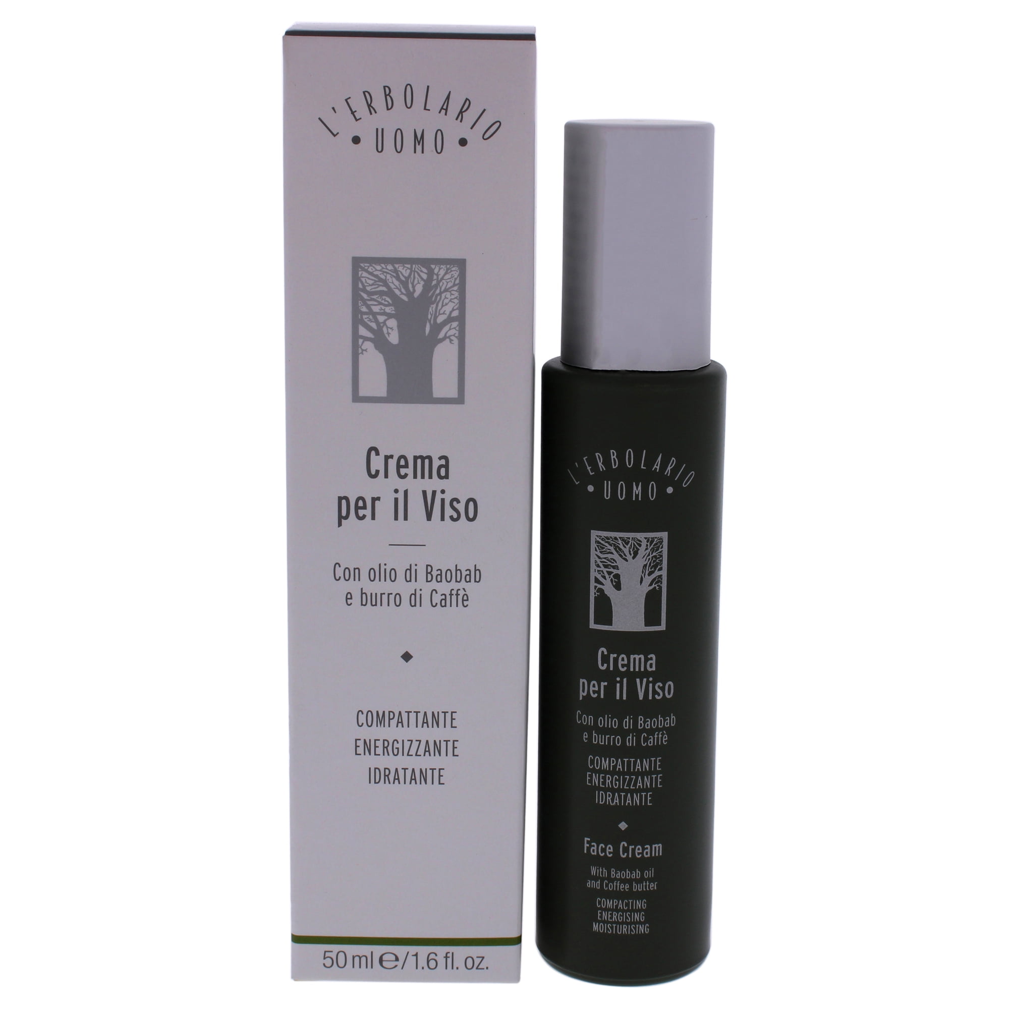 Lerbolario - Crema Facial Oumo Y Para Hombres - 1.6 Oz Crema