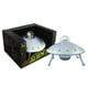 thumbnail image 1 of Toy Off the Wall Toys Alien UFO que brilla en la oscuridad con figura, 1 of 8