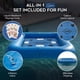 thumbnail image 3 of Mesa de juego flotante inflable GSM Brands impermeable con cartas, 3 of 6
