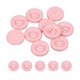 thumbnail image 1 of Uxcell 10pcs Botón de Costura 20mm 4 Agujeros Botones Redondos de Resina para Manualidades, Rosa, 1 of 6