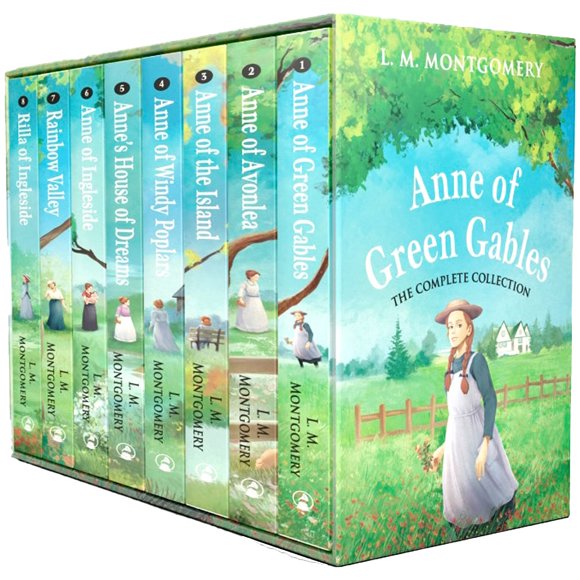 Colección de libros maman Anne of Green Gables – 8 volúmenes